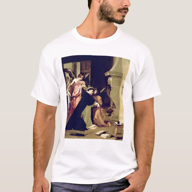 Temptation of St.Thomas Aquinas T-Shirt (Front)