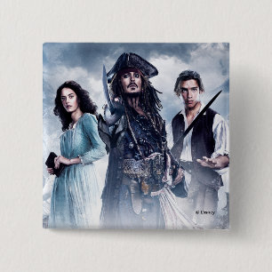 Tempted To Come Aboard? 2 Inch Square Button