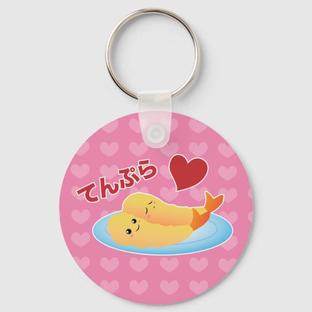 Tempura Love Keychain (Front)