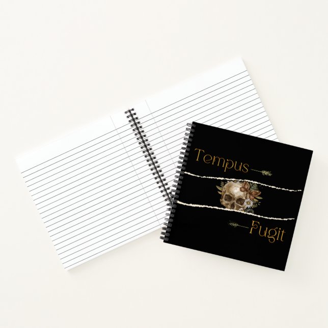 Tempus fugit notebook (Inside)