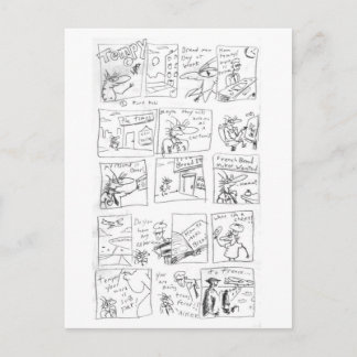 Tempy French Bread Postcard
