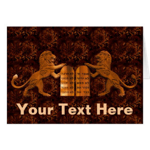 Ten Commandments and Lions