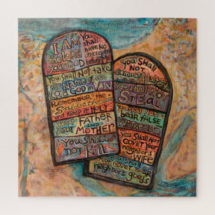 Ten Commandments Large Puzzle