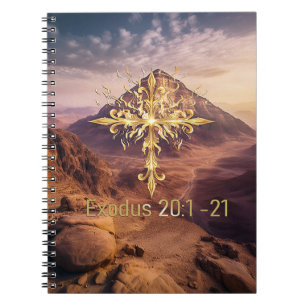Ten Commandments Notebook