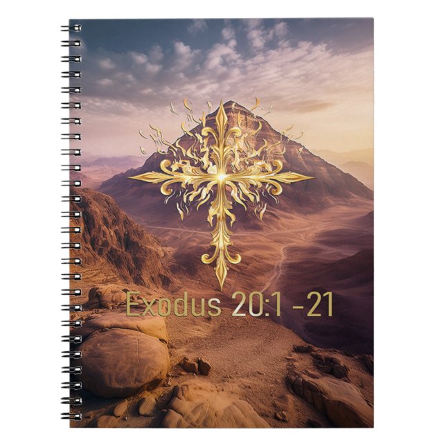 Ten Commandments Notebook (Front)