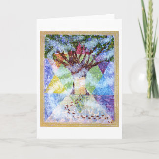 Ten Commandments Tree of Life Card