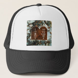 Ten Commandments Trucker Hat
