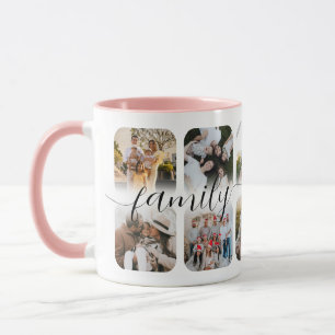 Ten Family Photo Keepsake Gift Set Mug