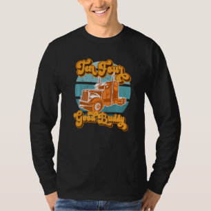 Ten Four Good Buddy Retro Cb Radio Trucker Vintage T-Shirt
