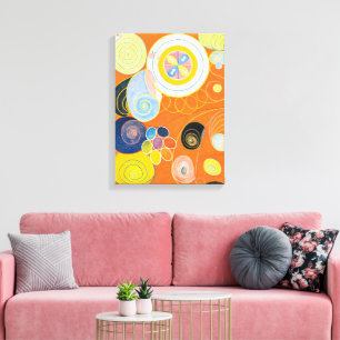 Ten Largest, No. 3, Youth Hilma af Klint Canvas Print