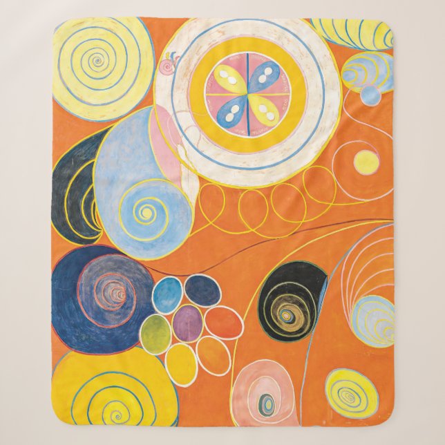 Ten Largest, No. 3, Youth | Hilma af Klint | Sherpa Blanket (Front)