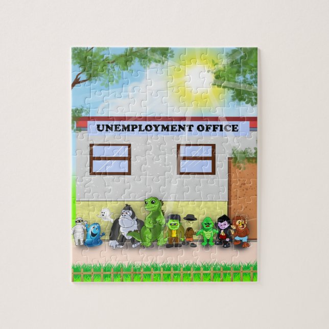 Ten Little Monsters: Complete Set Puzzle (Vertical)