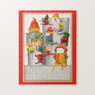 TEN LORDS A LEAPING 11x14 Puzzle