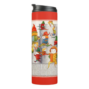 TEN LORDS A LEAPING Thermal Tumbler + Red