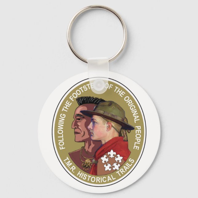 Ten Mile River Historical Trails Keychain (Front)