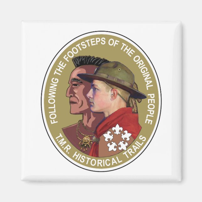 Ten Mile River Historical Trails Magnet (Front)