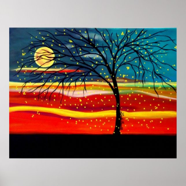 "Ten Million Fireflies" by Linda Powell Poster (Front)