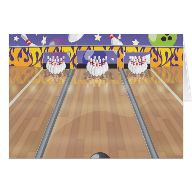 Ten Pin Bowling Alley (Front Horizontal)