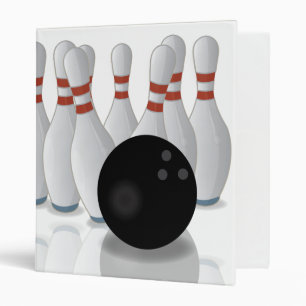Ten-pin bowling binder