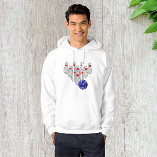 Ten Pin Bowling Mens Hoodie