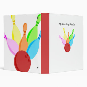 Ten Pin Bowling, My Bowling Binder