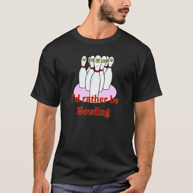 Ten pin bowling t-shirt (Front)