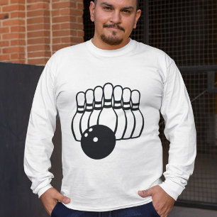 Ten Pin Bowling Team Logo T-Shirt