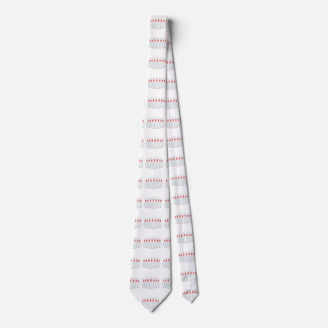 Ten Pins Tie (Front)