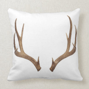 Ten Point Deer Throw Pillow