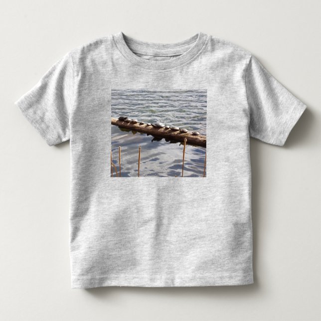 Ten Turtles Toddler T-Shirt (Front)