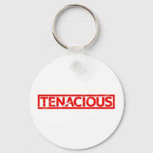 Tenacious Stamp Keychain