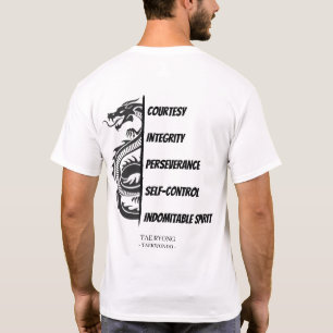 Tenants of Taekwondo T-Shirt