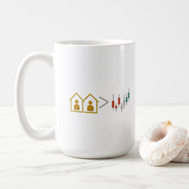 Tenants > Stocks Premium Coffee Mug (With Donut)