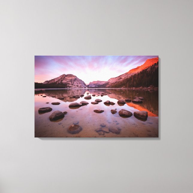 Tenaya Lake Canvas Print (Front)