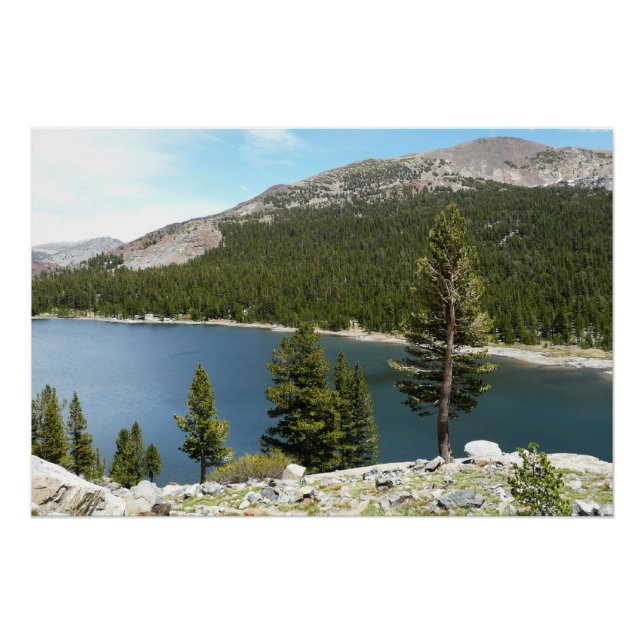 Tenaya Lake in Yosemite National Park Poster (Front)