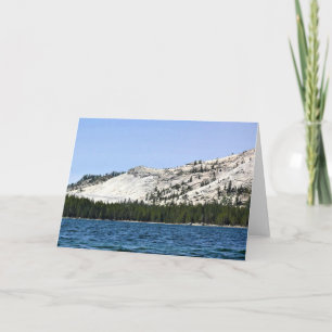 Tenaya Lake, Yosemite, California Card
