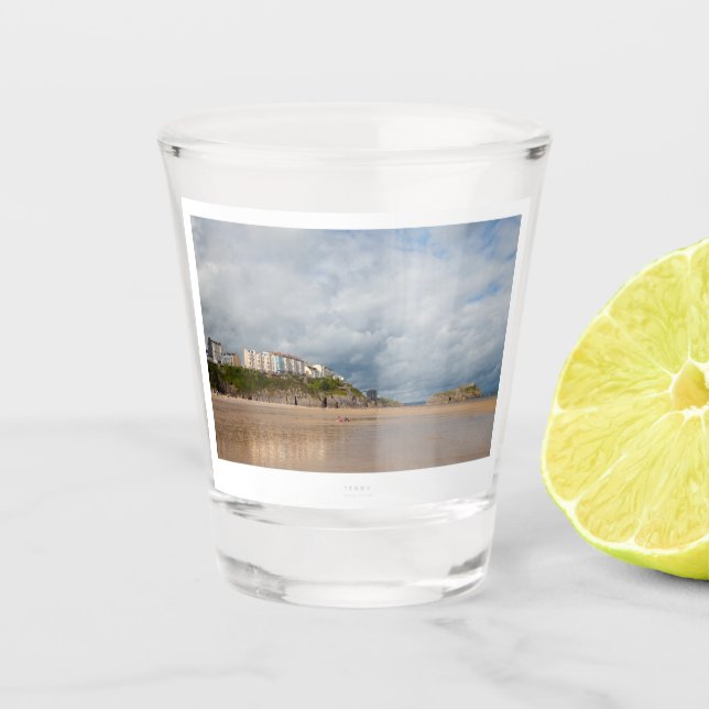 Tenby Shot Glass (Front)