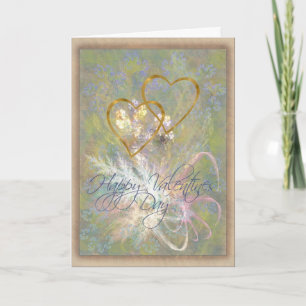Tend My Garden Happy Valentines Day Holiday Card