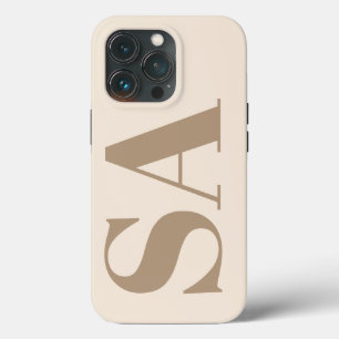 tendance Antique Blanc avec étui monogrammé Case-M