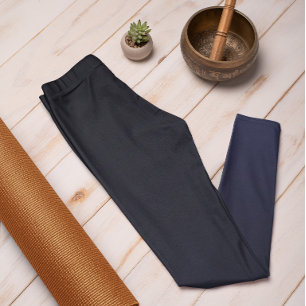 Tendance Automne Couleur Marine Bleu Ombre Legging