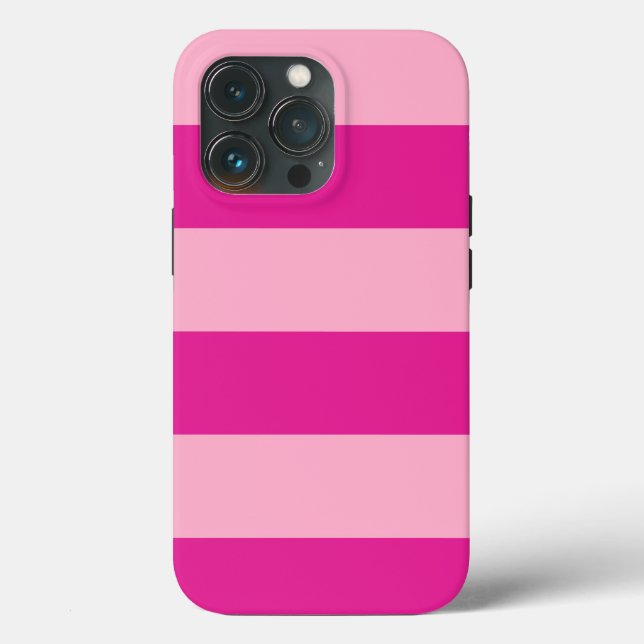 Tendance Cabana rose Stripe Tough Coque iPhone (Verso)