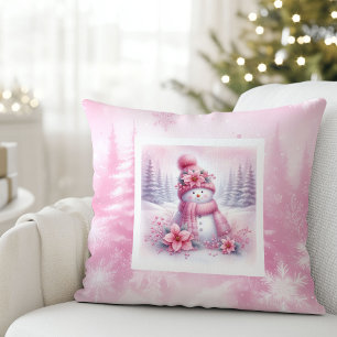 Tendance Coussin Cadeau Enfants Forêt Hivernale Ro