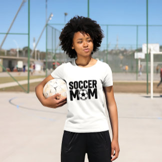 Tendance Mère de football personnalisé T-shirt