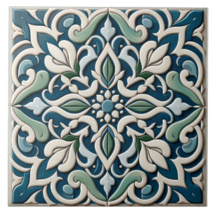 Tendances 2024 : Carreaux floraux symétriques