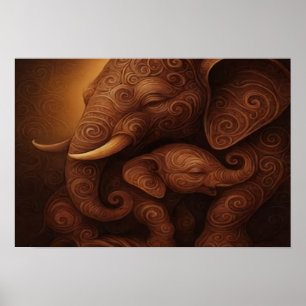 Tender Elephants Poster