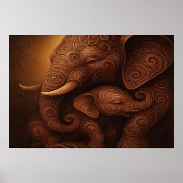 Tender Elephants  Poster (Front)