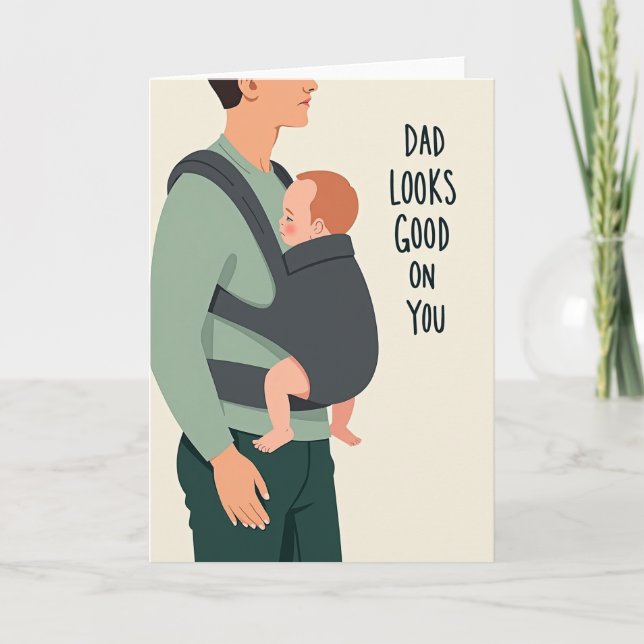 Tender Fathers Day Image Card (Front)