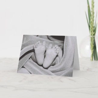 Tender Feet Card