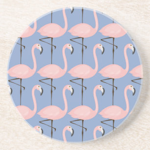 Tender Flamingo Pattern Coaster