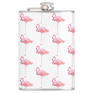 Tender Flamingo Series Design 1 Hip Flask